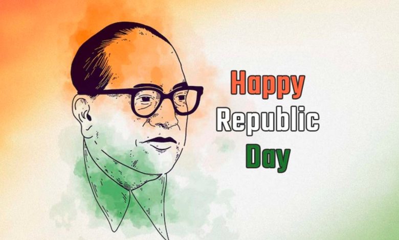 Ambedkar republic day images 2025