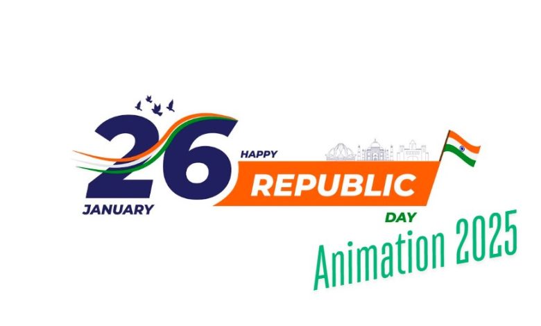 Happy republic day animation 2025