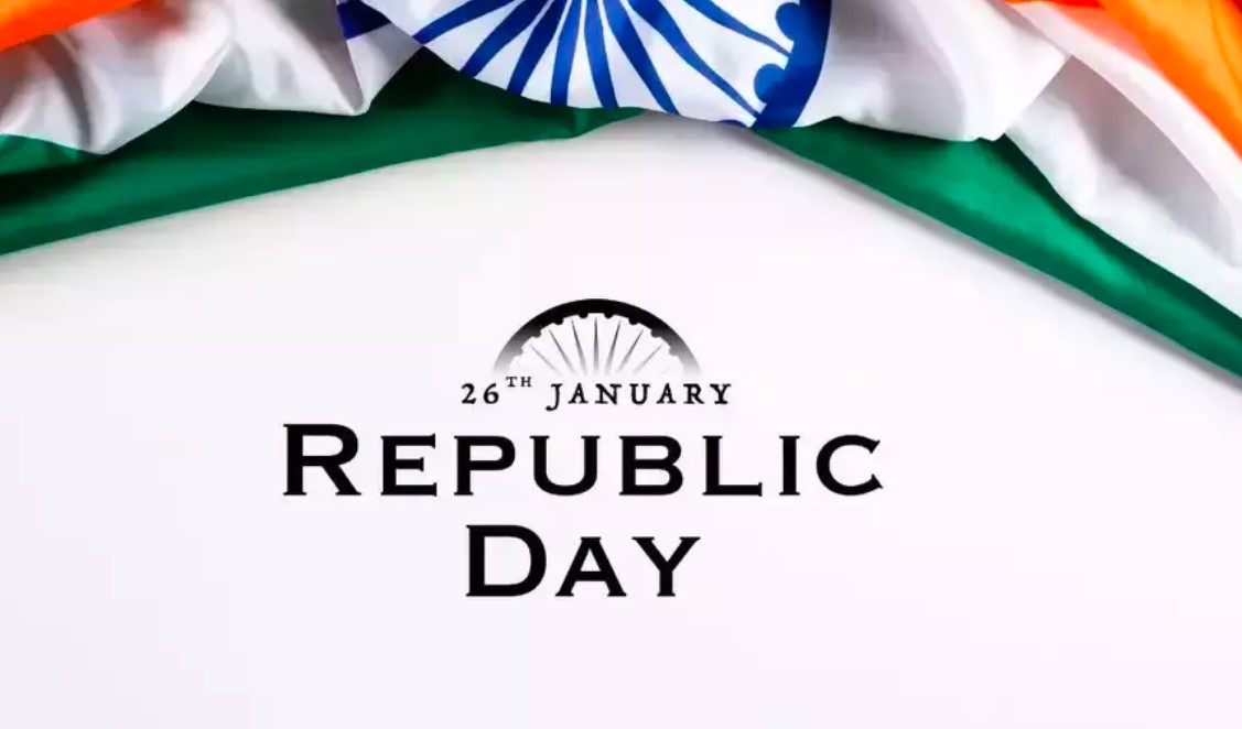 Happy republic day background 2025