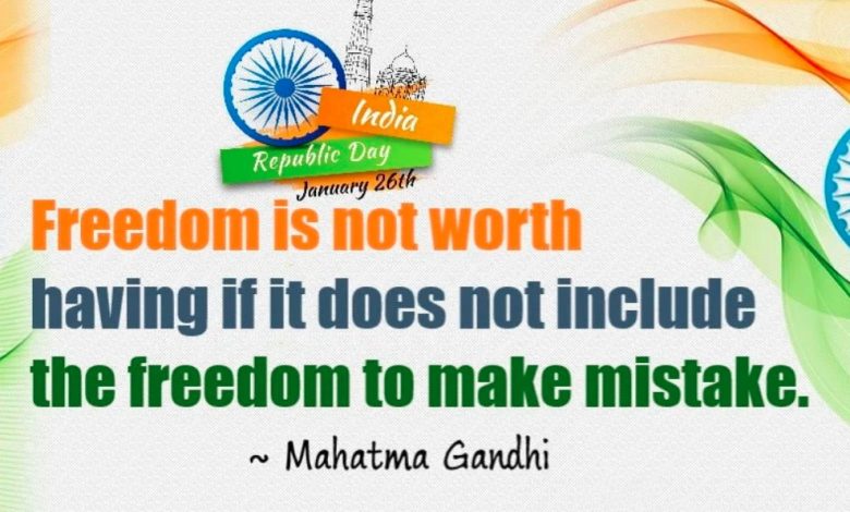 Republic day attitude quotes 2025