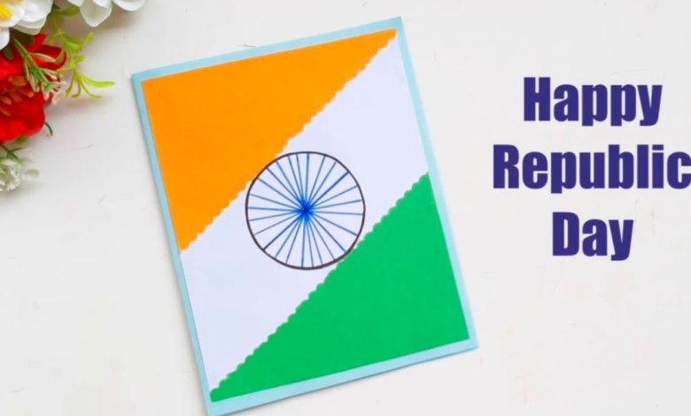 Republic day greetings card 2025