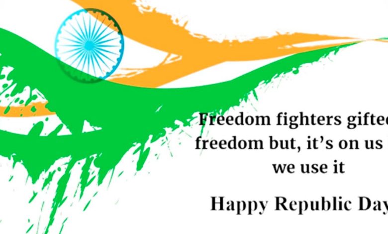 Republic day quotes in english for students 2025