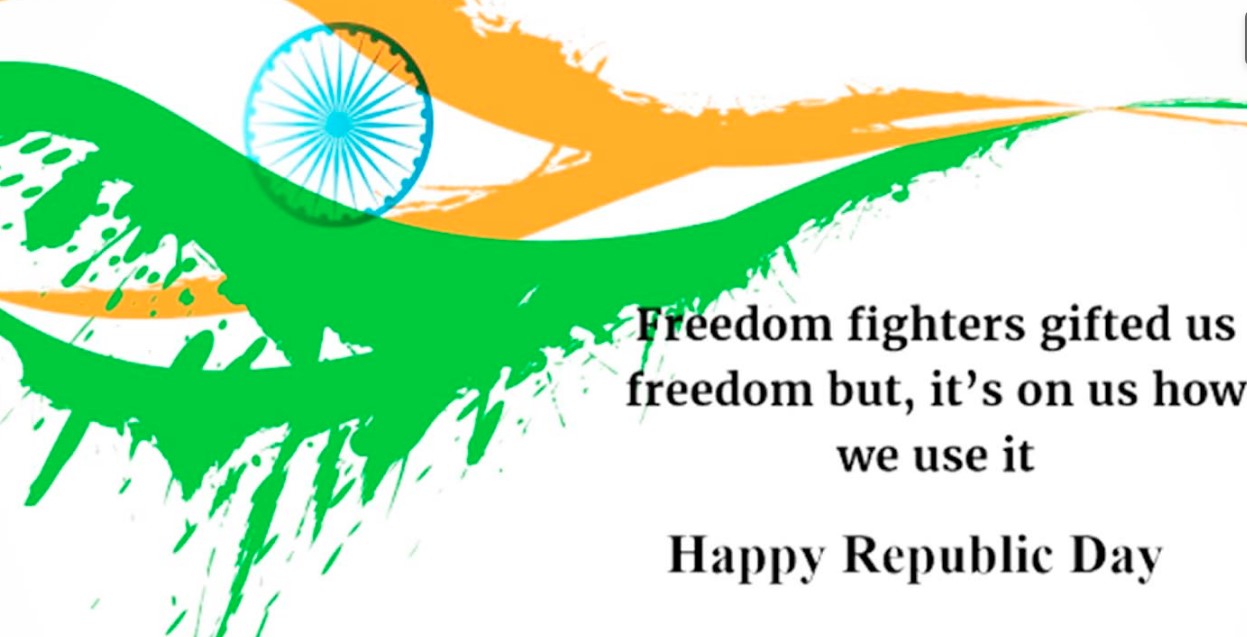 Republic day quotes in english for students 2025