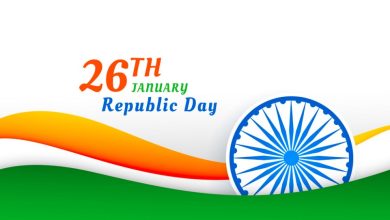 Republic day wishes banner 2025